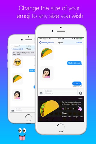 New Cool Emoji Keyboard - emoticons for texting with font art & extra emojis for iPhone free screenshot 4