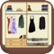 Design a closet in front view with your iPod, iPhone or iPad