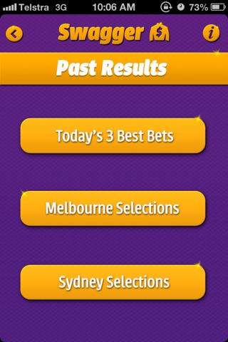 Swagger Horse Racing Tips screenshot 2