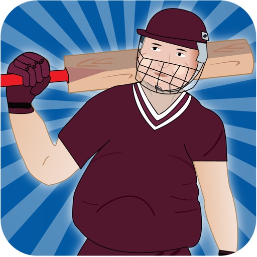 Fat Cricket Batsman HD iOS App
