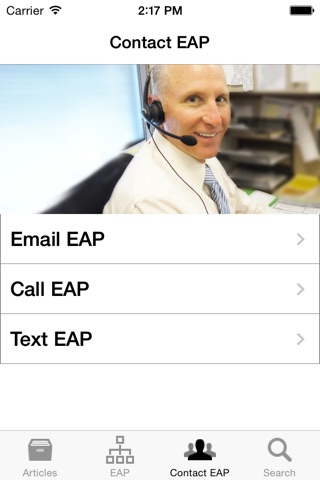 Bensinger, DuPont & Associates EAP screenshot 4