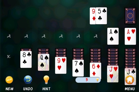 Classic Double Klondike Card Game screenshot 4