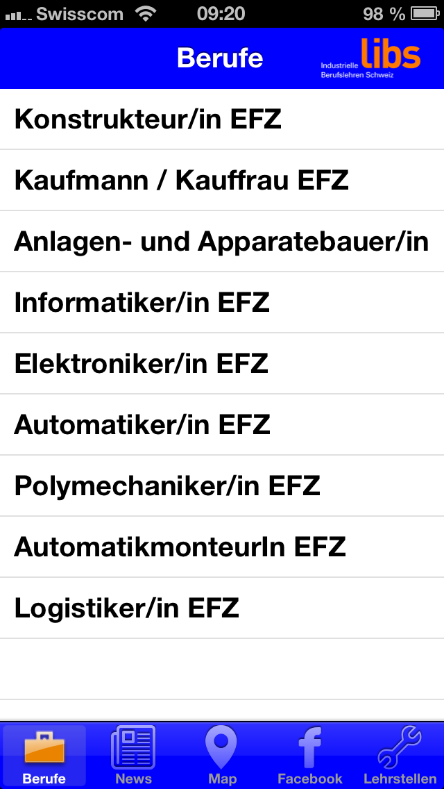How to cancel & delete libs Industrielle Berufslehren Schweiz from iphone & ipad 1
