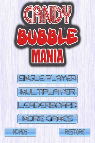 Candy Bubble Mania - match three bubbles to crush the levels screenshot 4