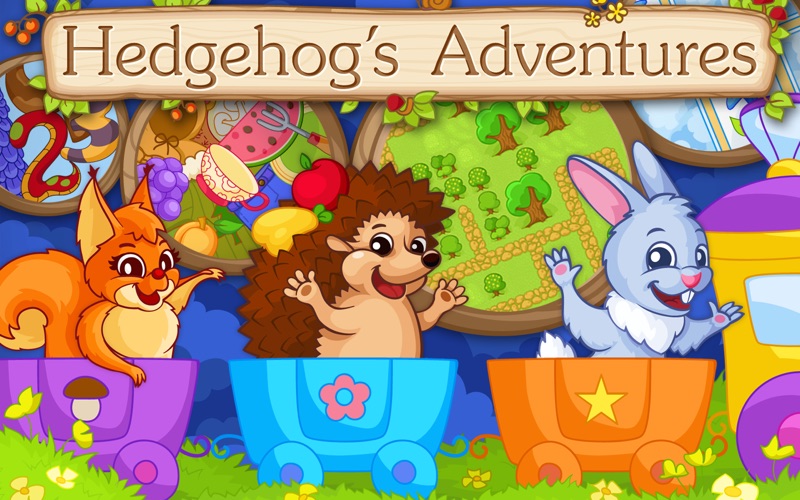 Hedgehog's Adventures - games for kids thumbnail 1