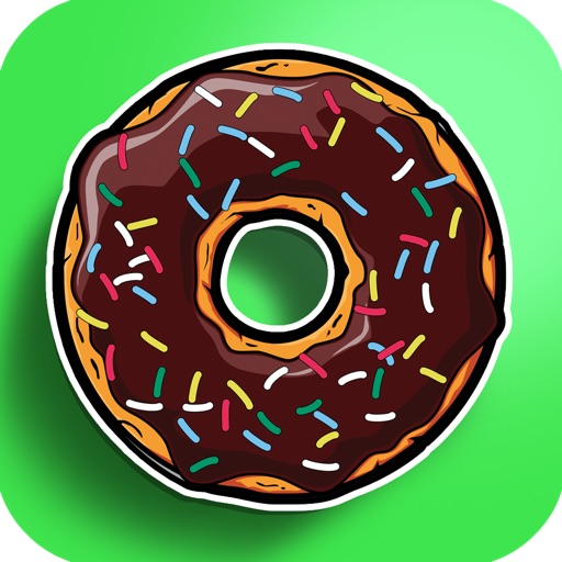 Donut Click Mania PAID - Crazy Crash Tapping Madness iOS App