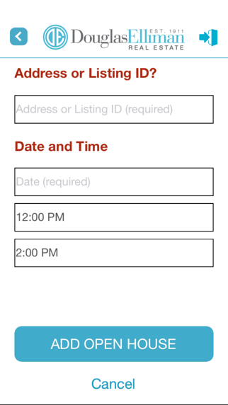 How to cancel & delete Douglas Elliman Open House from iphone & ipad 1