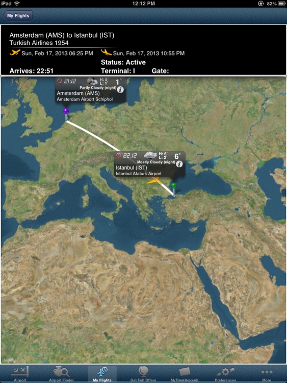 Istanbul Ataturk Airport+Flight Tracker HD IST Sabiha Turkish