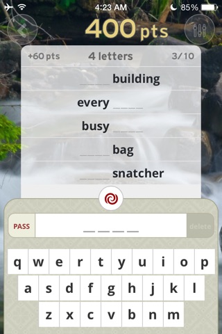 Word Clues - the fun "fill in the blank" word game screenshot 4