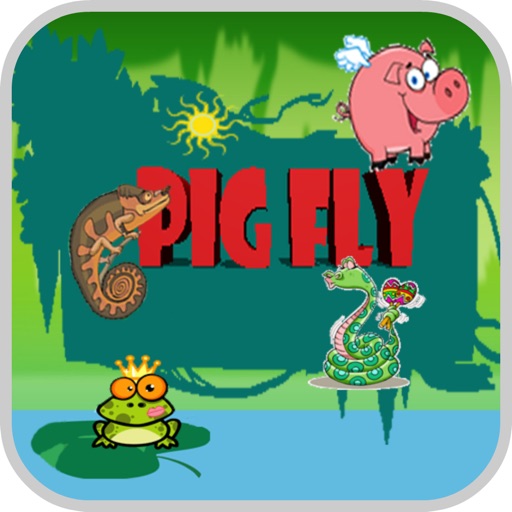 Flappy pig escape from mysterious jungle iOS App