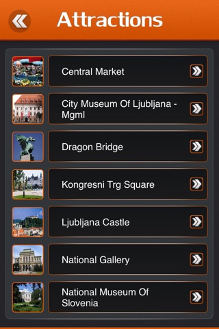Ljubljana Offline Travel Guide screenshot 3