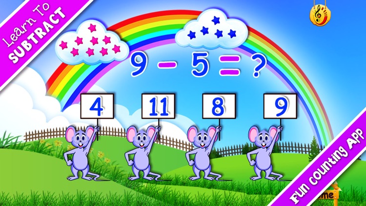 Number Wonder – Teaching Math Skills - Addition, Subtraction And Counting Numbers 123 Through A Logic Puzzles & Song Game For Preschool Kindergarten Kids & Primary Grade School Children screenshot-4