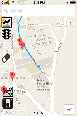 Mekansal Maps (Google Maps ile) screenshot 3