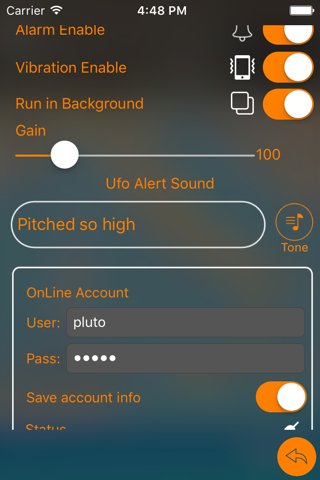 UFO Detector screenshot 2