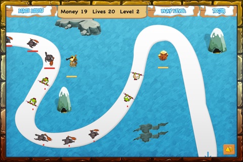 Frozen Beach Empire Defense Strategy Game - Clans War on the Seaside Nations screenshot 2