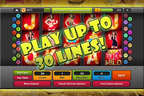 High Roller Casino Presents: ‘Vegas House Party Mega Slots’ - Free 777 Slot Machine screenshot 2