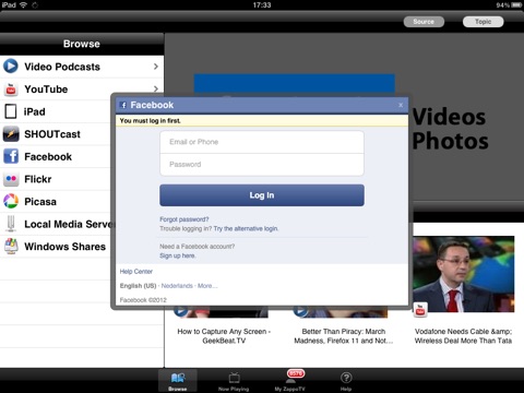 Media Player HD for Panasonic Viera TVs screenshot 3