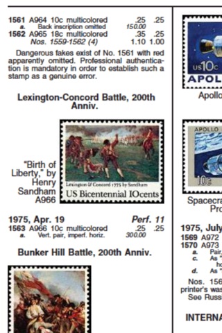 Scott Postage Stamp Catalogue screenshot 2