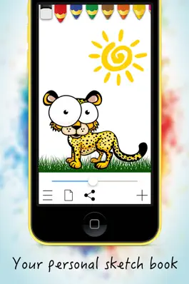 Game screenshot Amazing Paint . Beautiful characters and pencils to make your own draw mod apk