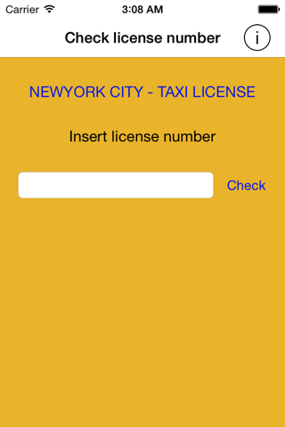New York City Taxi Licence Driver Open Data screenshot 2