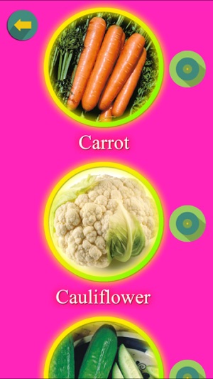 Learn Fruits and Vegetables in English(圖2)-速報App