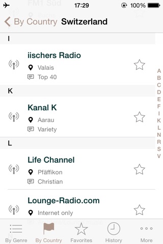 EuroRadio - European radio stations streaming screenshot 2