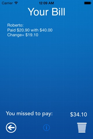 Just My Bill screenshot 3