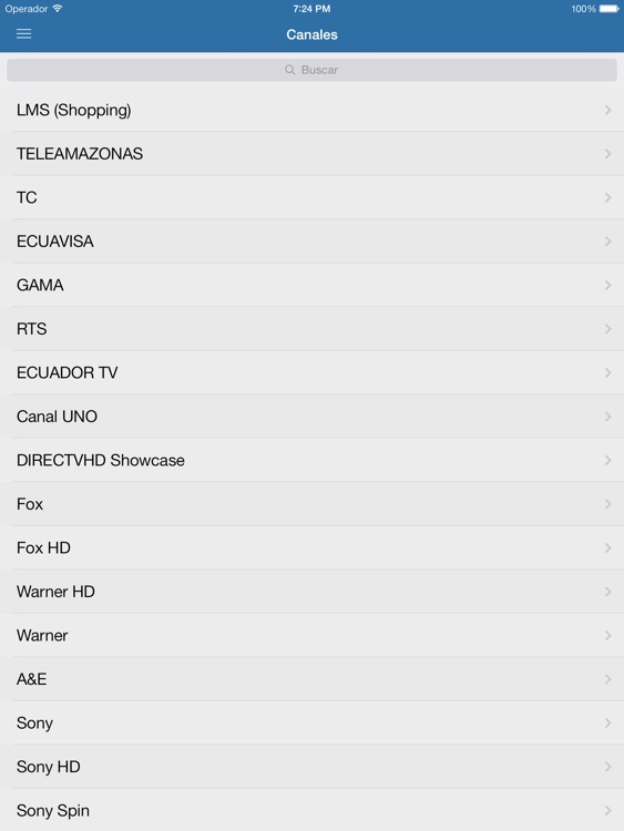 Televisión de Ecuador para iPad EC