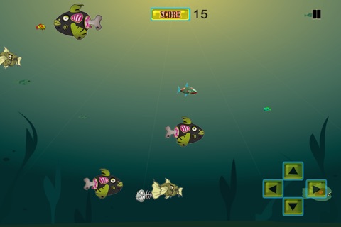 Hungry Zombie Shark Attack Frenzy: Eat the Small Fish screenshot 3