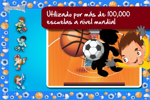 Shape Game Sports Cartoon for kids screenshot 4