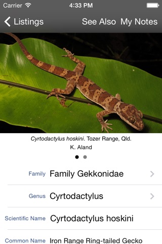Reptiles Guide screenshot 2