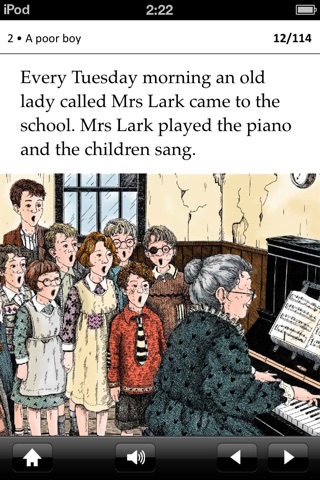 The Piano: Oxford Bookworms Stage 2 Reader (for iPhone) screenshot 2
