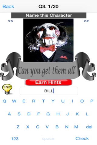 Wicked Horror Trivia Quiz - The Killers, Legends and Monsters Game - Free App screenshot 3