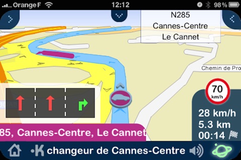 Kapten Benelux GPS multitransport screenshot 4