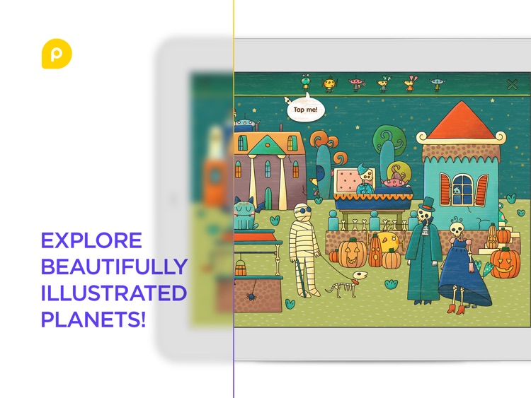 Peekaboo Universe - Find Aliens on the different planets. Funny hide and seek game for toddlers screenshot-3