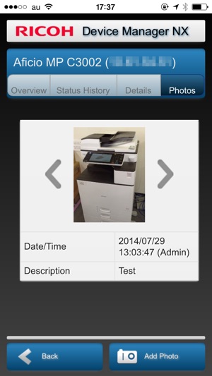 RICOH Device Manager NX(圖5)-速報App