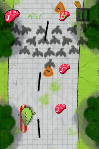 Doodle Dino - Racing to the Kingdom - Free Mobile Edition screenshot 4