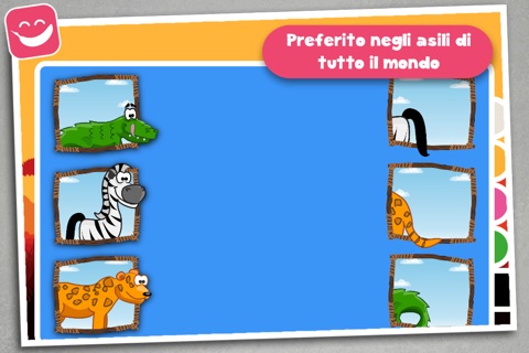 Teach me wild animals safari cartoon screenshot 4