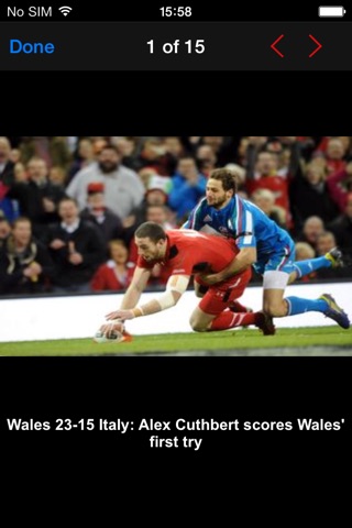 Welsh Rugby Addicts screenshot 4