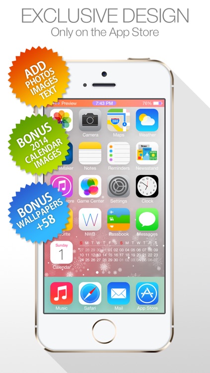 Dock Themes ( for iOS7 & home screen, iPhone ) New Wallpapers : by YoungGam.com screenshot-3