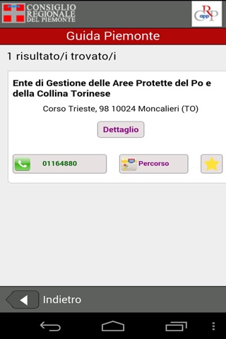 Guida Piemonte screenshot 2