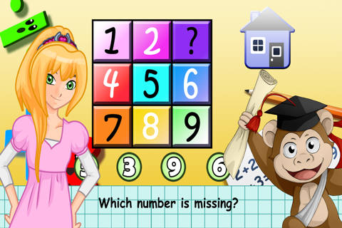 Preschool Math Class IQ - Educational Games for Toddlers, Kindergarten & Preschooler Kids - The fun way to Learn Numbers, Counting, Sorting, Spelling, Organizing & More! - By Geared Kids screenshot 4