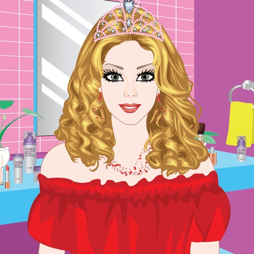 Princess Tiaras Make Up Game icon
