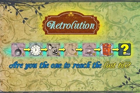 Vintage Retro.lution ad.fun puzzle -  Test you.r crop.ic reflex.es in this fram.atic 2048 top.hatter game screenshot 2