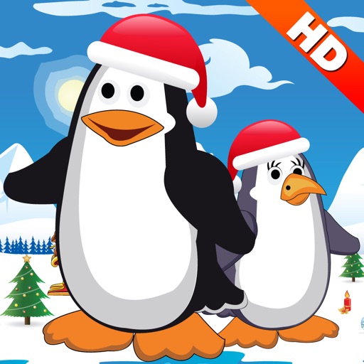 Penguins Jumping Fun : Christmas Madness - FREE Icon