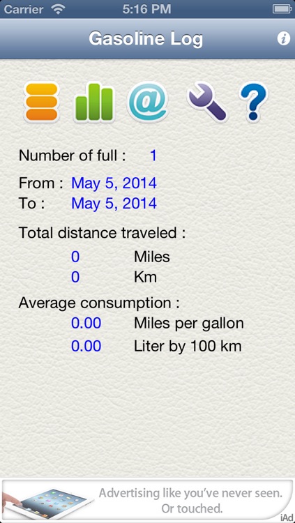 Gasoline Log