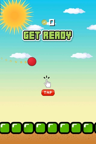Red Ball Jump Bouncing Flyer™ screenshot 2