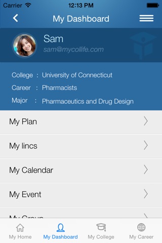 MyColLife screenshot 3