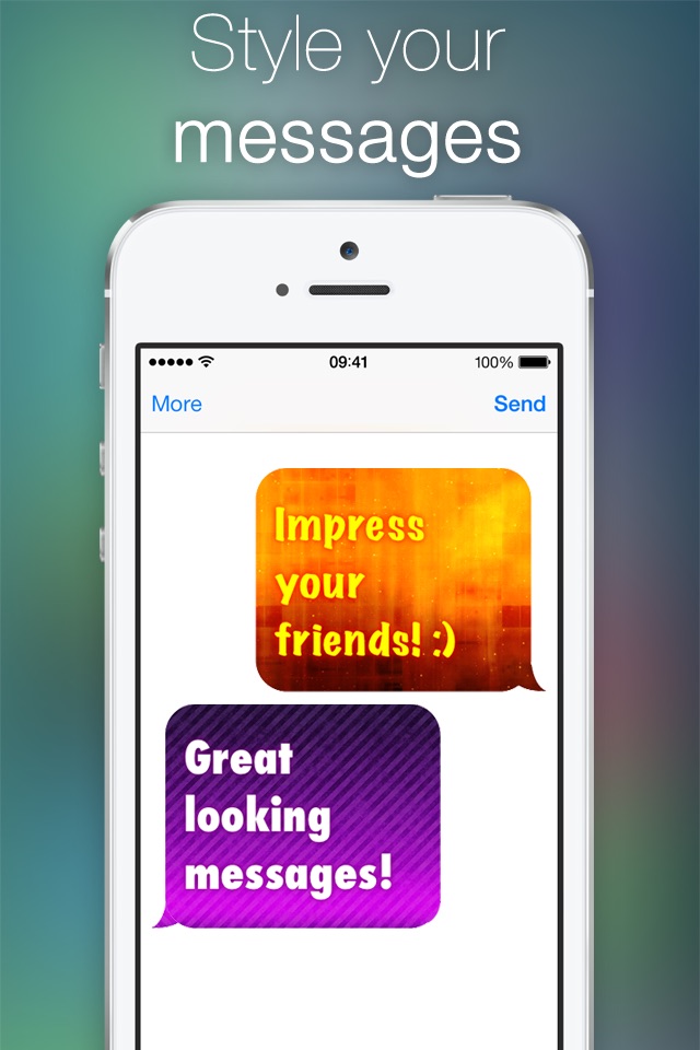 Color Text Messages for iMessage screenshot 2