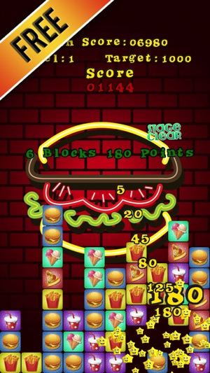 Food Saga Puzzle Blitz: World of Hungry Burger Brothers - Fr(圖2)-速報App